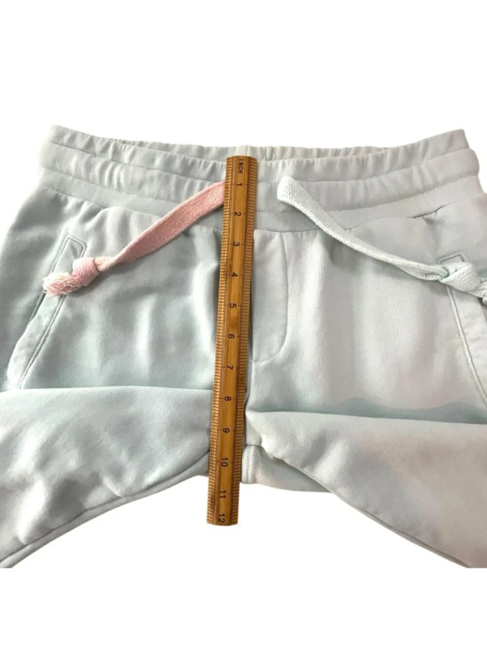 Lemon Limon Ice Melt Jogger Pants Womens Medium Green French Terry Drawstring